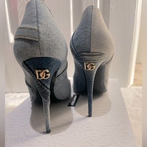 Brand New Dolce & Gabbana denim pumps